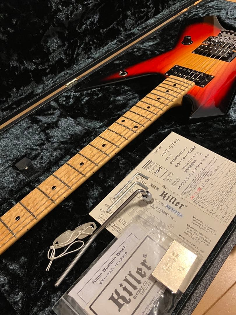 killer prime オリジナル　バーズアイメイプル　　未使用中古品