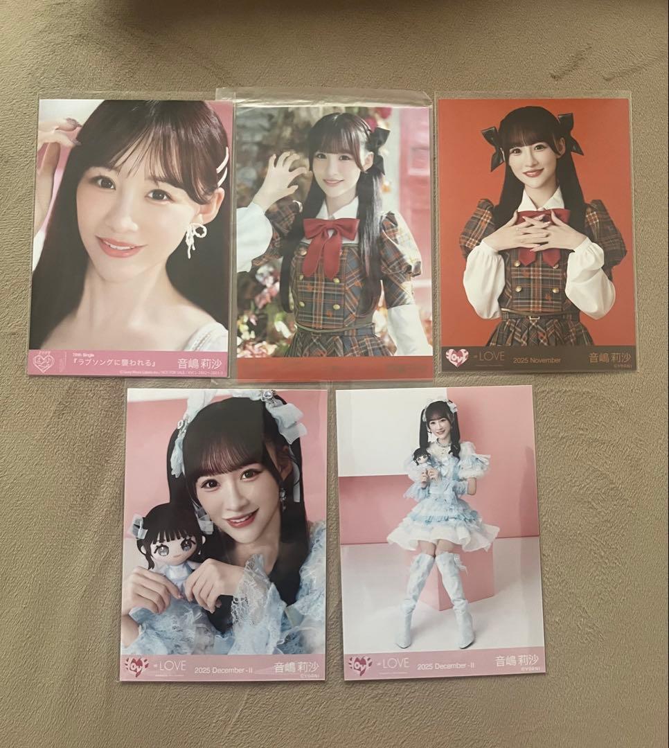 LOVE イコラブ 生写真 音嶋莉沙 まとめ売り - メルカリ