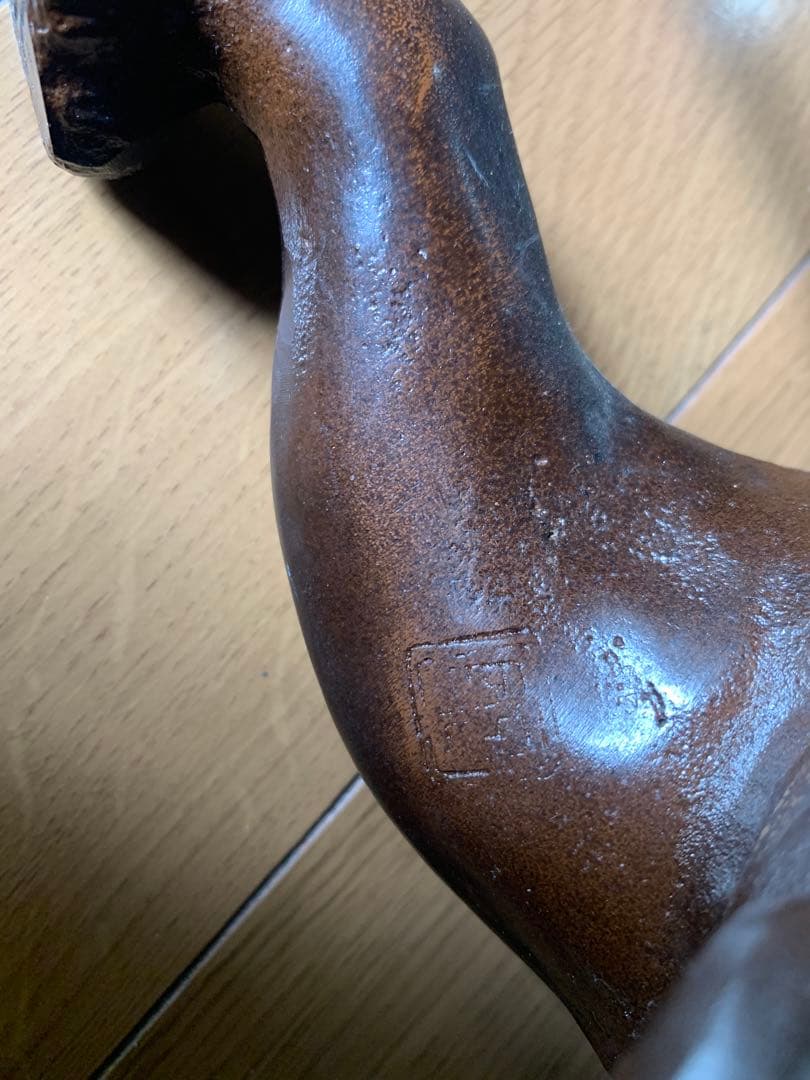 鉄製　虎　置物　骨董