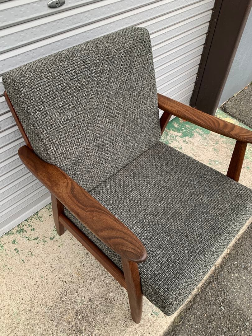 特価＊デンマーク製/チーク材/ビンテージイージーチェア①