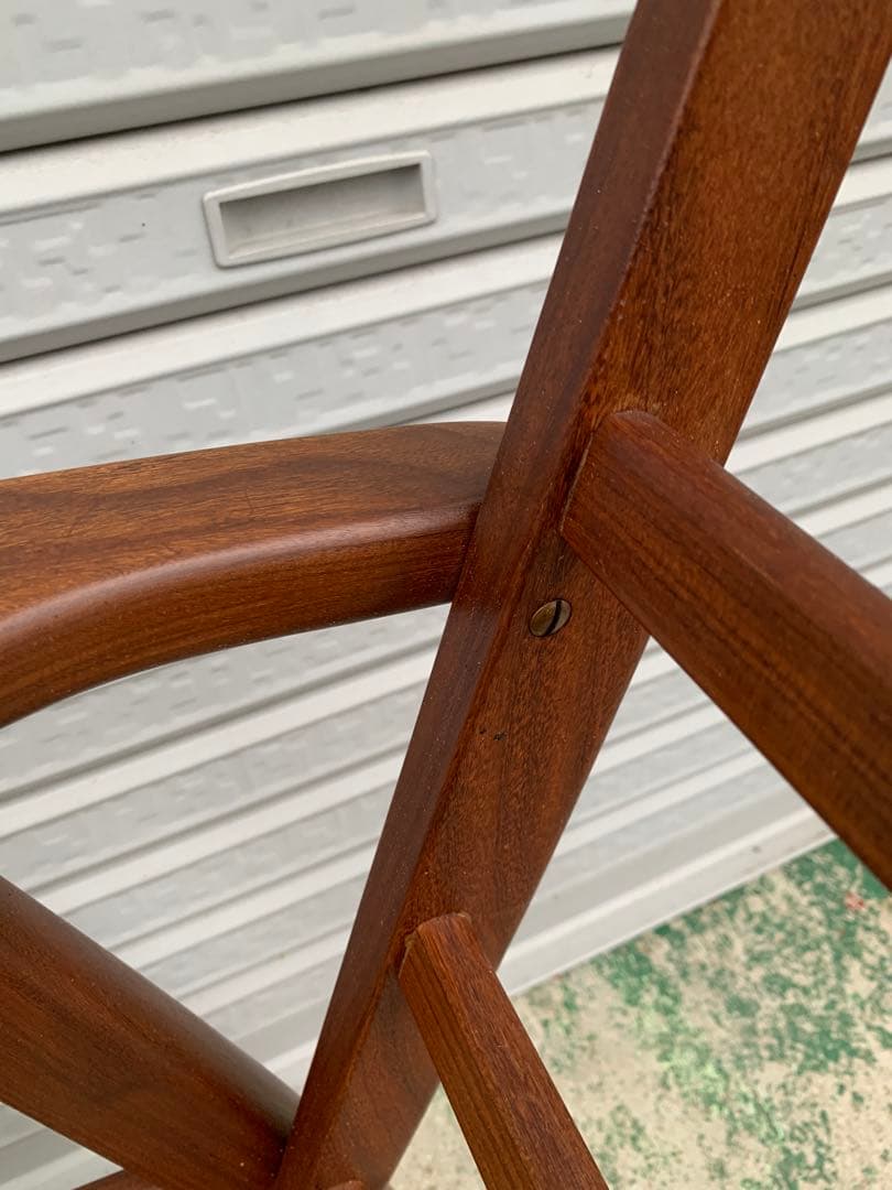 特価＊デンマーク製/チーク材/ビンテージイージーチェア①