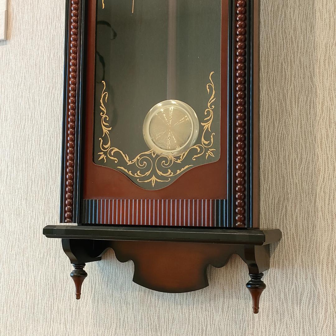 ビンテージCITIZEN　振り子時計　掛時計　柱時計　クラシック S5