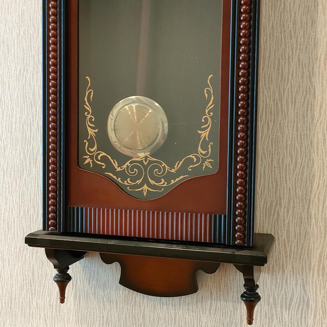 ビンテージCITIZEN　振り子時計　掛時計　柱時計　クラシック S5