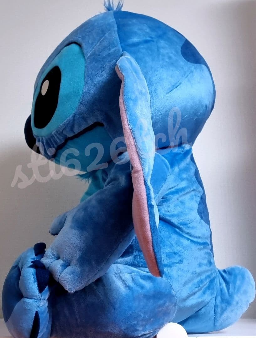 ディズニー】スティッチ ふわふわくたっと ぬいぐるみ 特大 超BIG※最終