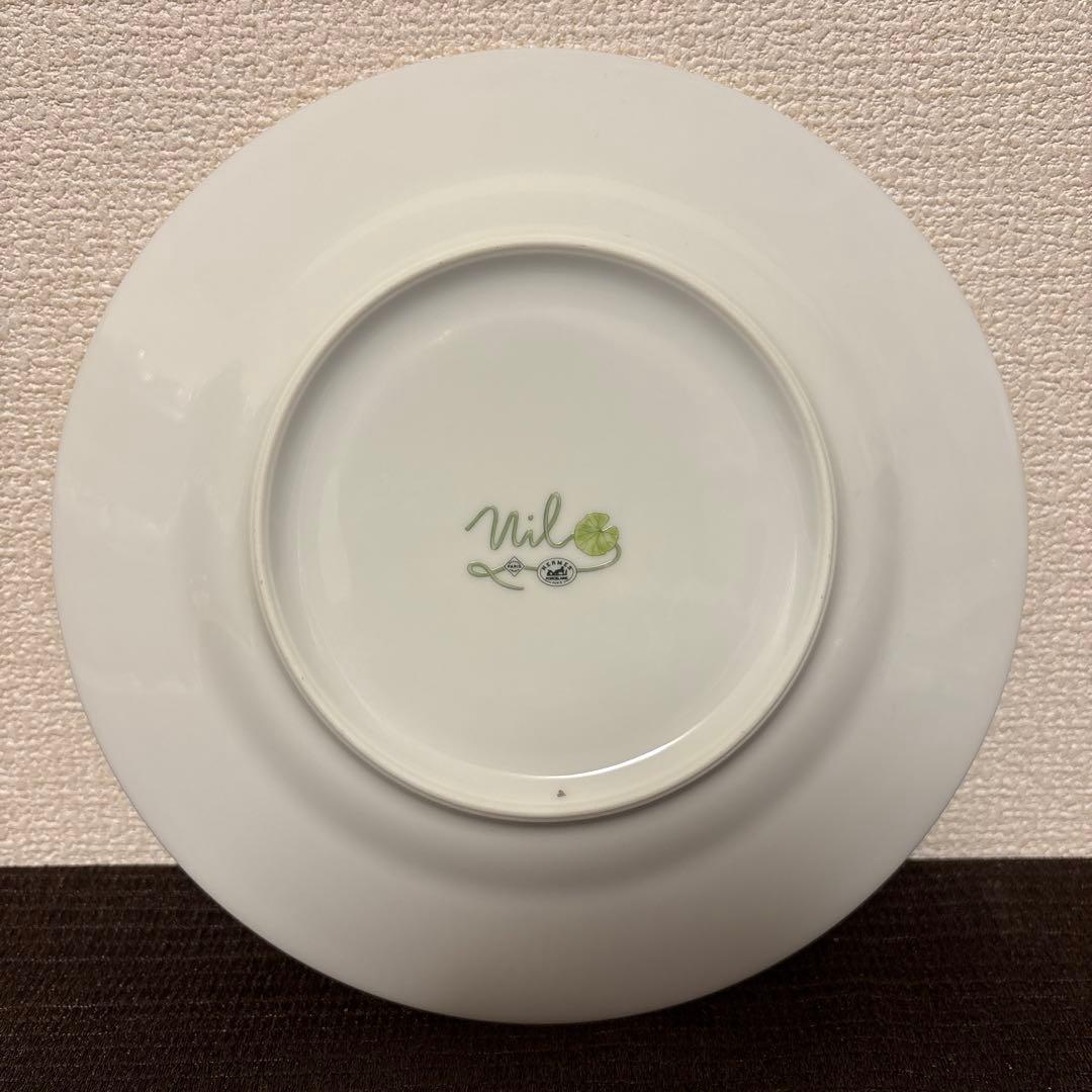 エルメス　ナイルの庭　ディナープレート　22.5cm