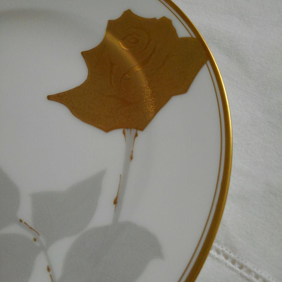 金蝕ばら ケーキ皿 2枚