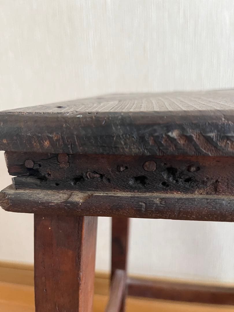 木製スツール　角椅子　チェア　椅子　花台　踏み台