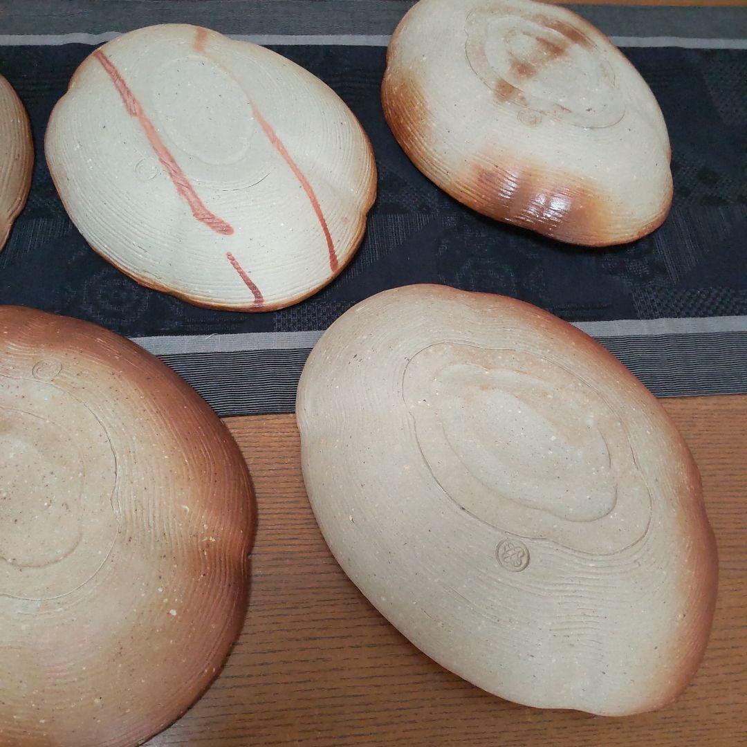 中皿 8枚 備前焼