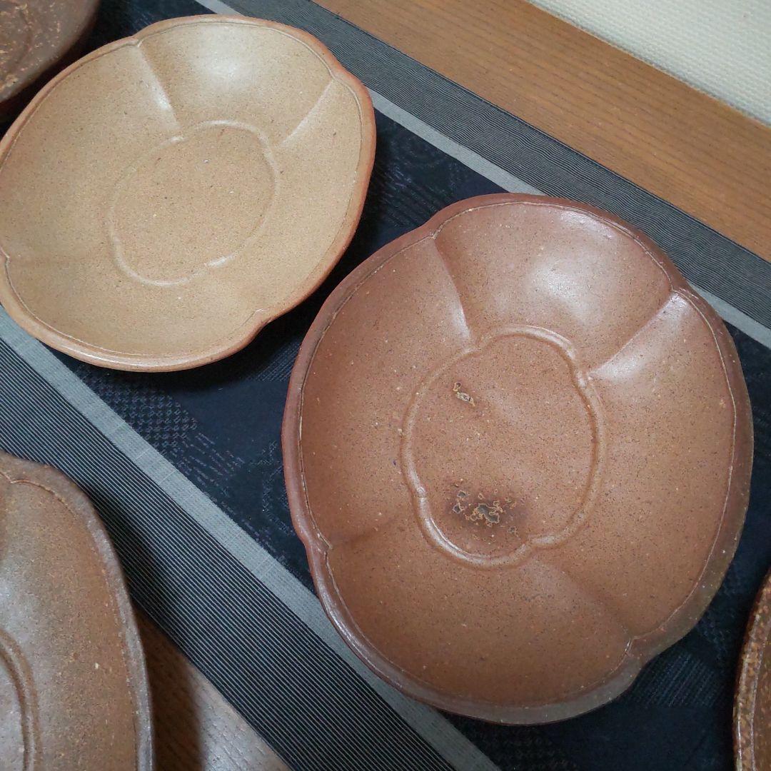 中皿 8枚 備前焼