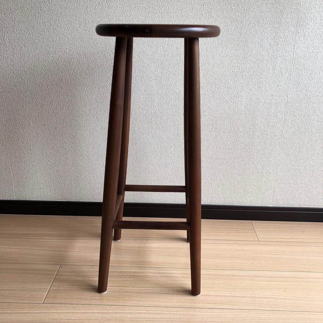 Latree ラトレ カウンタースツール ウォルナット　高さ65cm