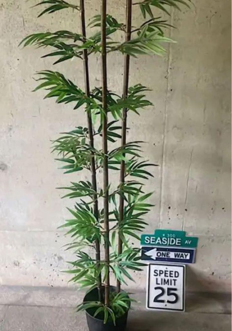 光触媒　人工観葉植物　ウォールグリーン　フェイクグリーン　黒竹@ad