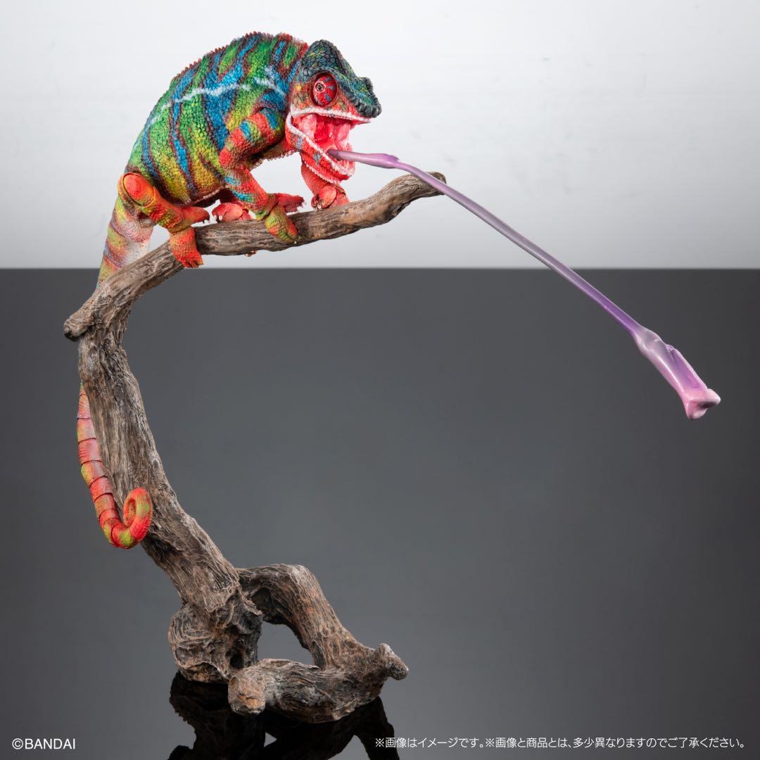新品未開封いきもの大図鑑プレミアム　パンサーカメレオン　アンビローブ・グリーン