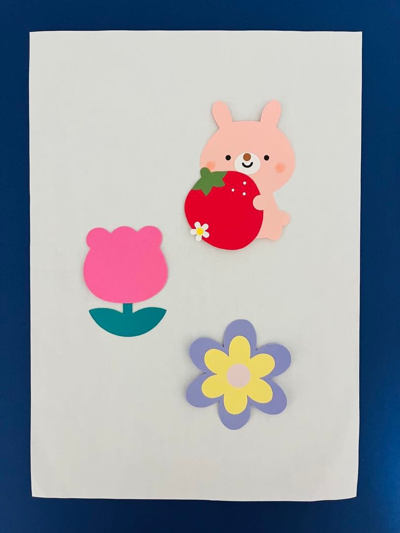 オーダー】お花いっぱい春の壁面飾り ガーランド 吊るし飾り 3月 4月 5