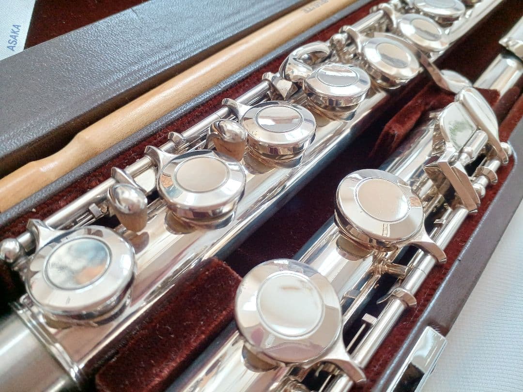 ♦オーバーホール済♦ミヤザワ フルート MS-70S♦超美品