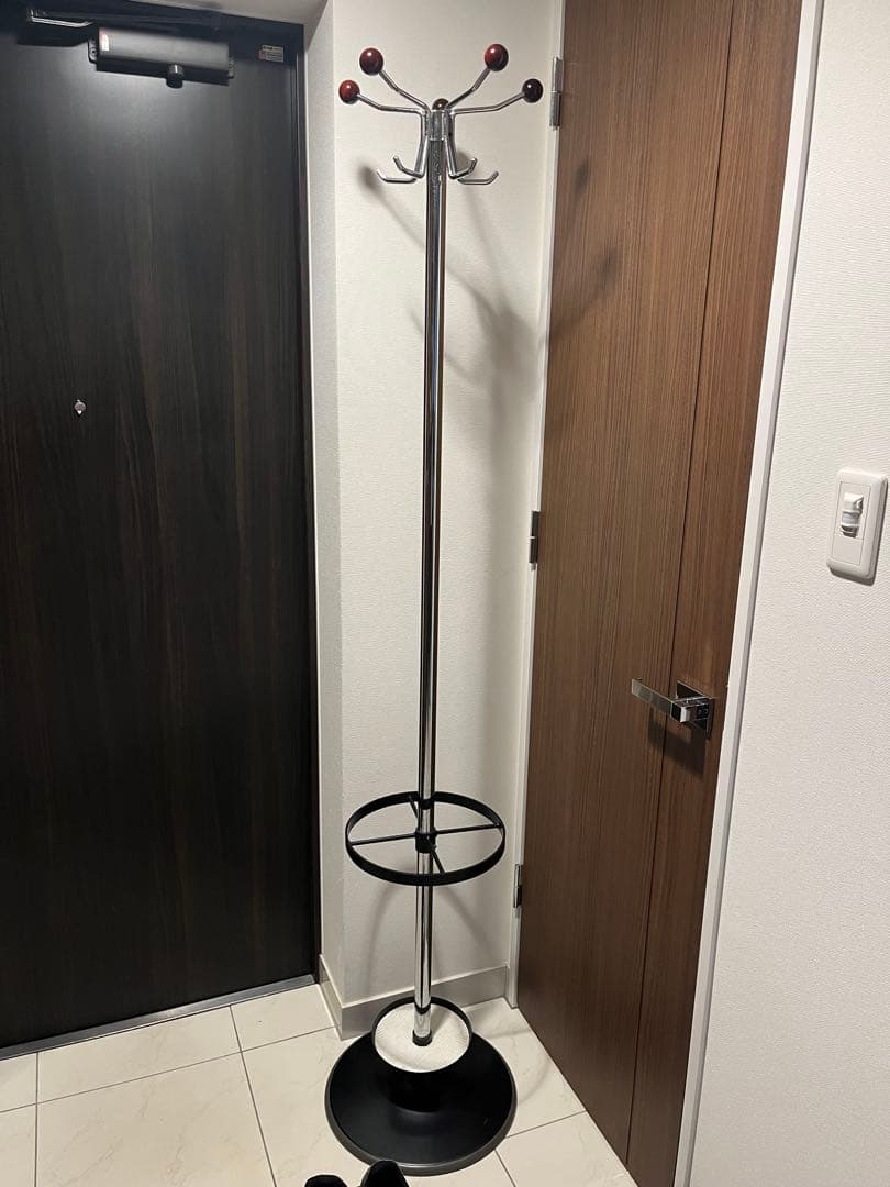 オカムラ ポールハンガー ポールスタンドミッドセンチュリー