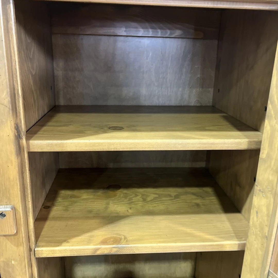 【アンファン】カントリー調カップボード◇訳あり◆