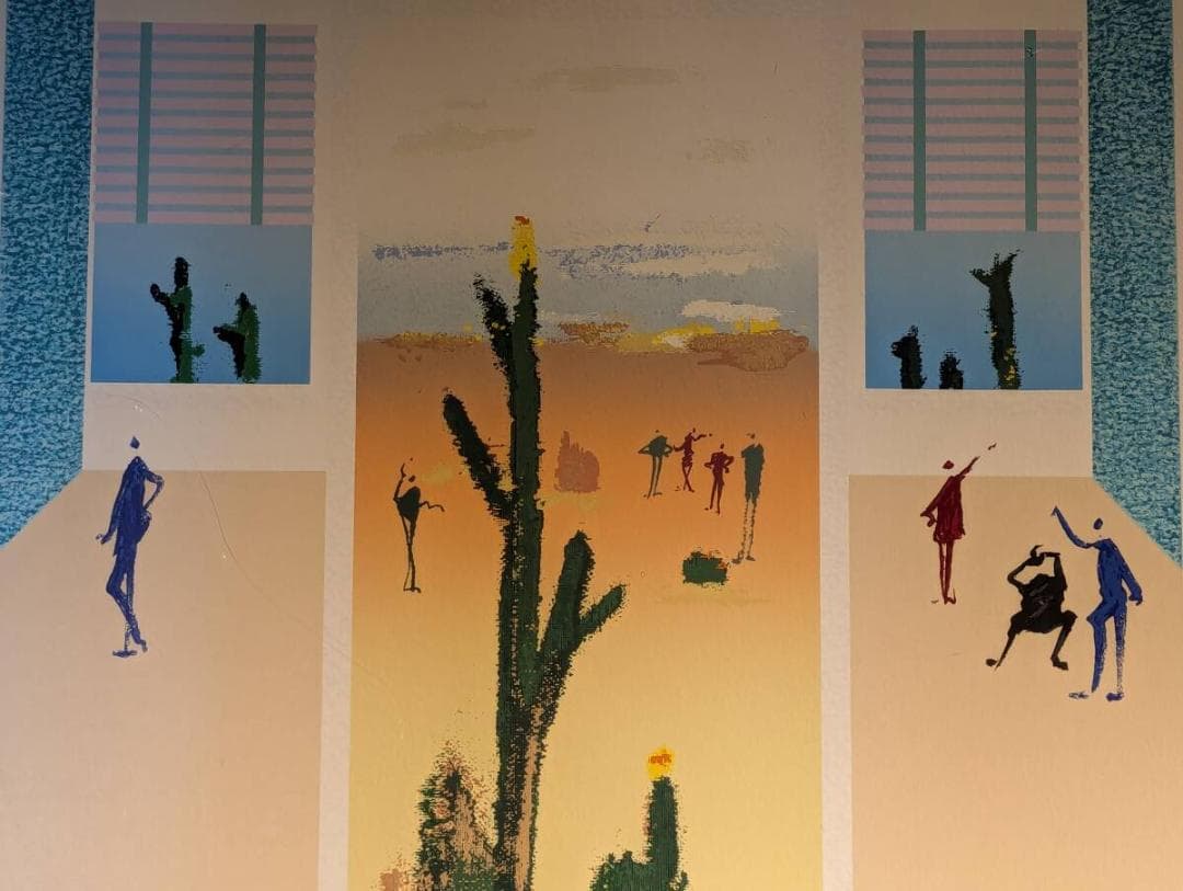 【真作】版画　レオ・パシリコ　シルクスクリーン　モダンアートの巨匠　V88