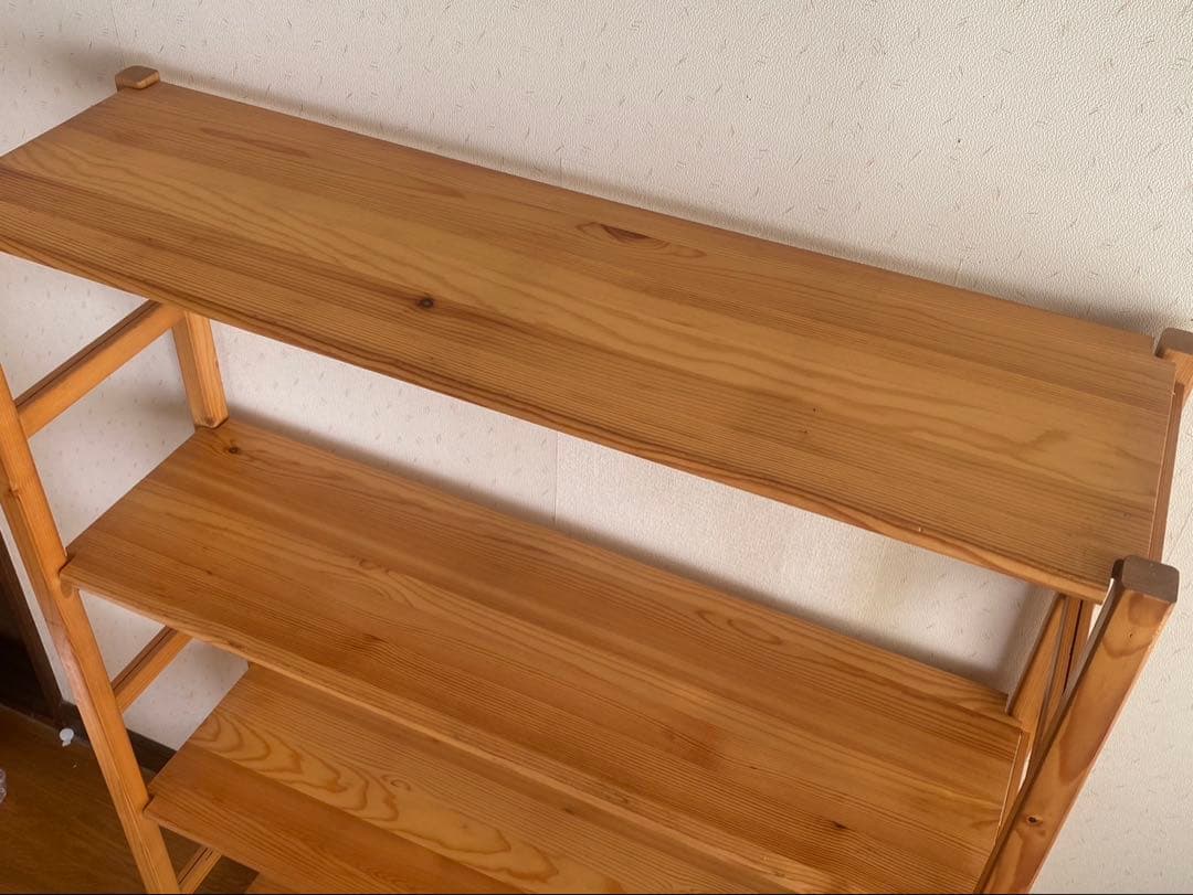 無印良品　パイン材ユニットシェルフ・８６ｃｍ幅