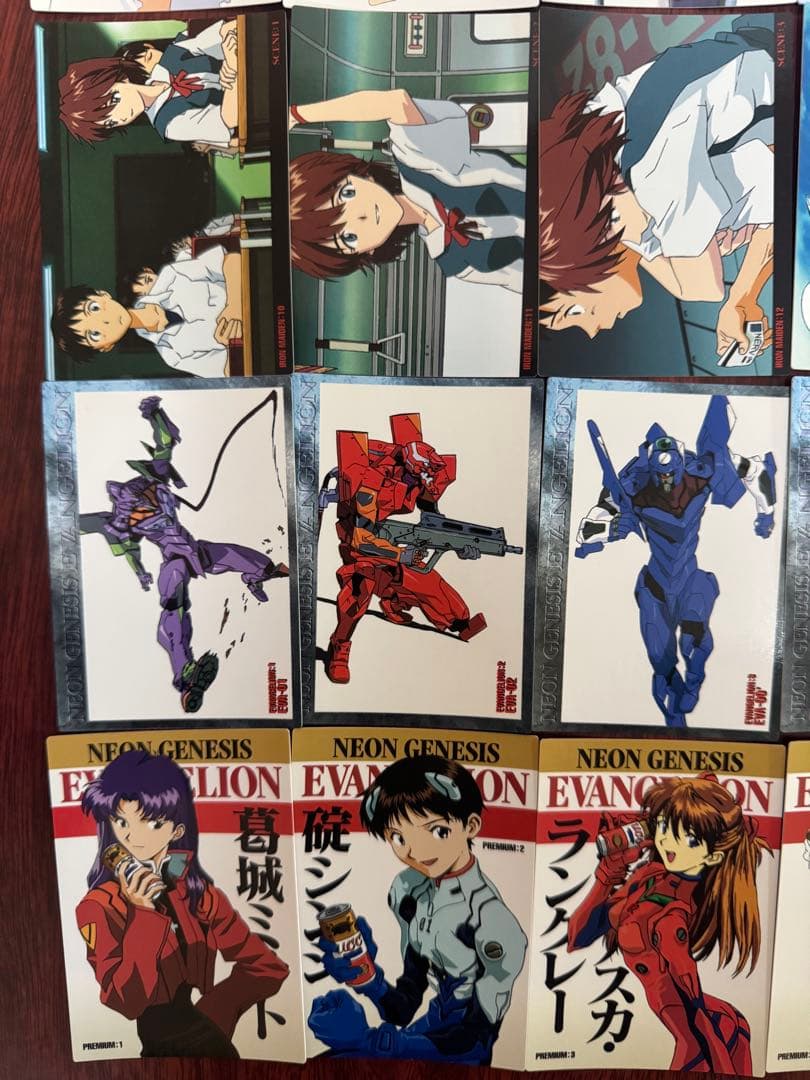 d*9様 エヴァンゲリオン　カードダスマスターズ第三弾109枚まとめ売り