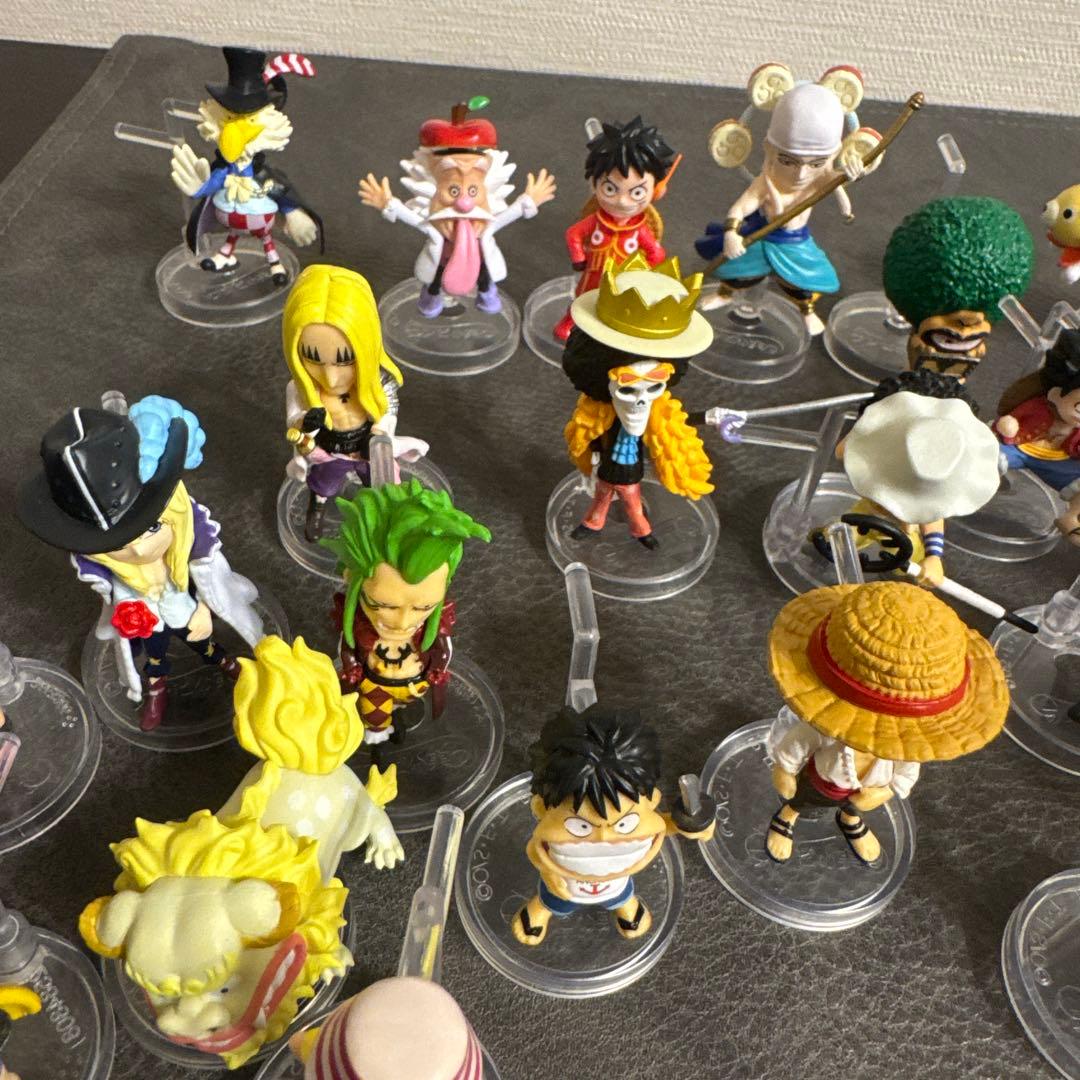 ワンピの実 麦わらの一味コンプリート ニカ サニー号 メリー号付