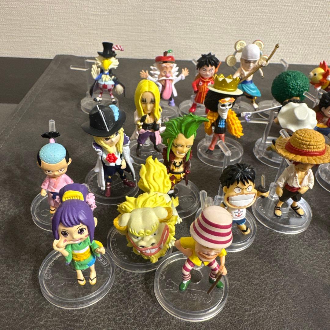 ワンピの実 麦わらの一味コンプリート ニカ サニー号 メリー号付