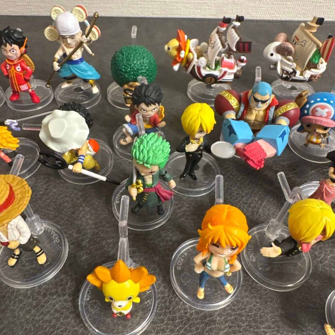 ワンピの実 麦わらの一味コンプリート ニカ サニー号 メリー号付