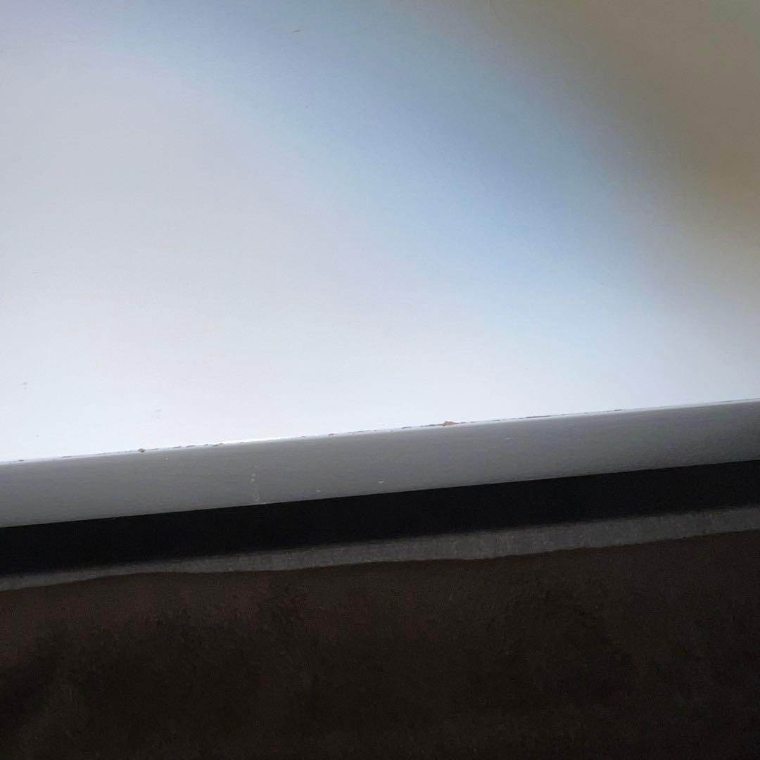 オシャレなホワイトセンターテーブル ガラステーブル 机 こたつ机 エステテーブル