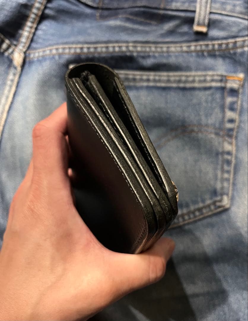 ミドルトラッカーウォレット　シルバー925アポロコンチョカスタム