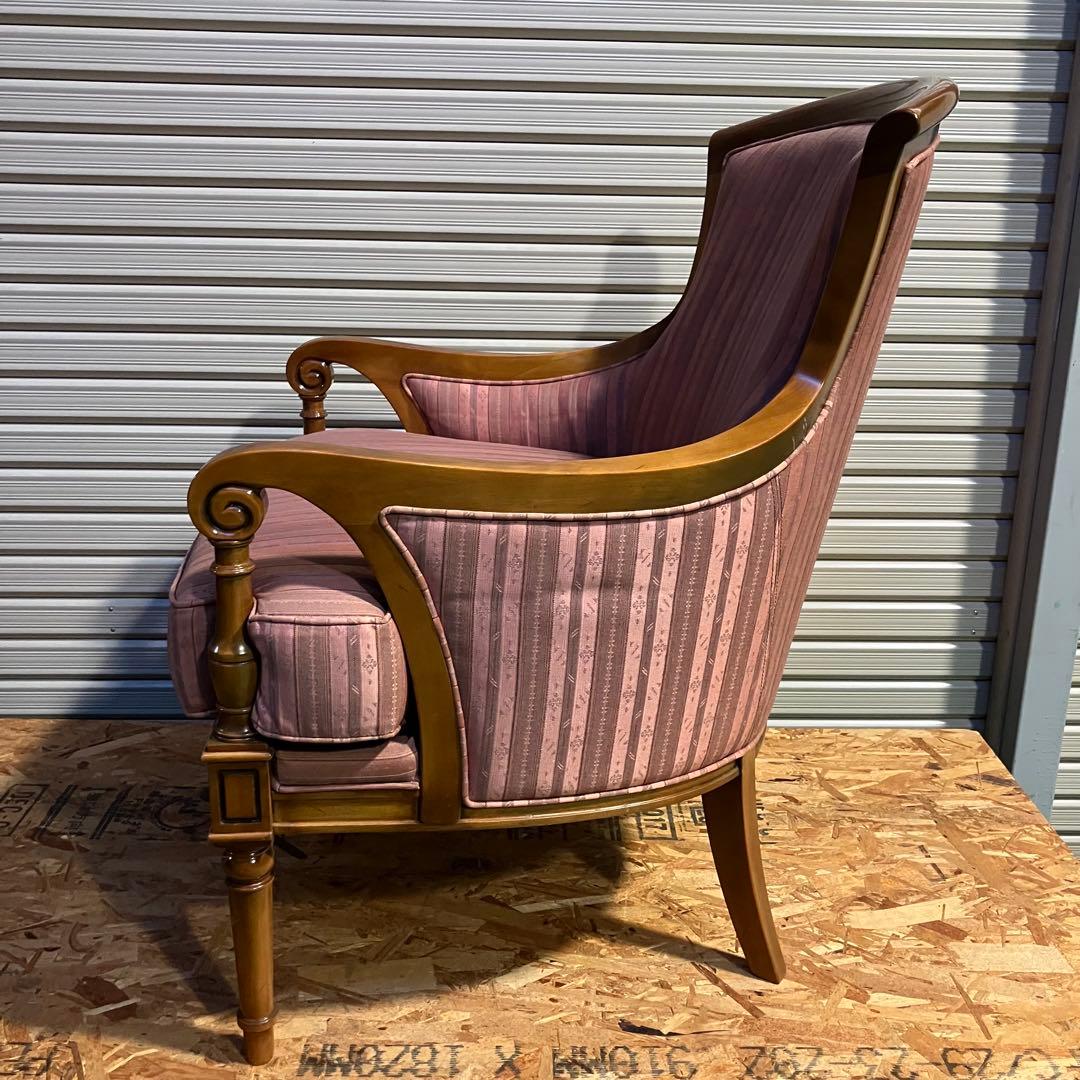 A2F55■カリモク domani ドマーニ 1人掛けソファ シングルソファ