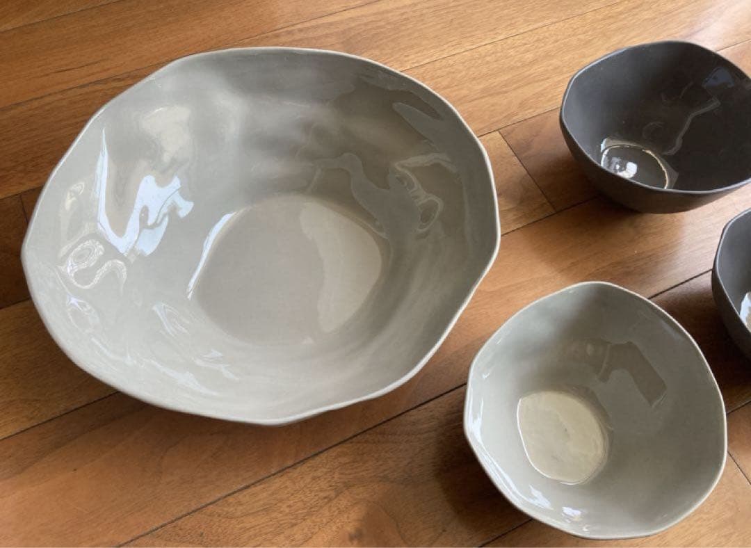 amai 食器セット　高級食器　ベトナム　アマイ　サラダ　皿　お茶碗　8点セット