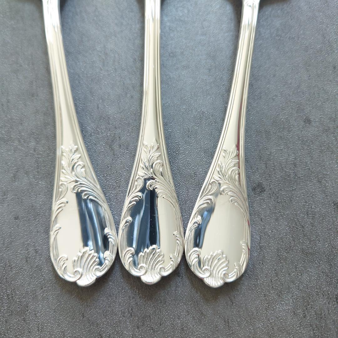 希少 美品 クリストフル マルリー コンソメスプーン 未開封含む 6点