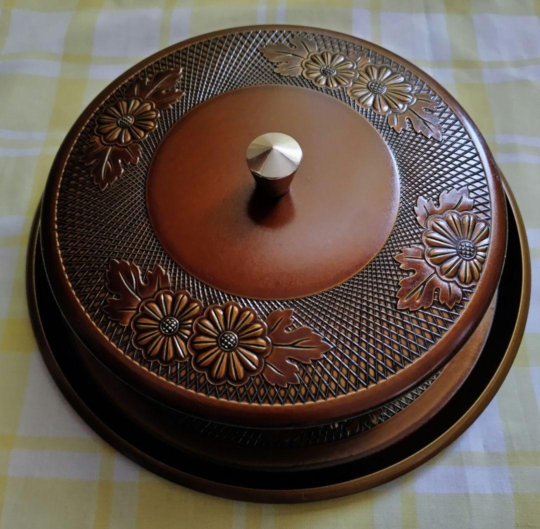 昭和レトロ】お茶菓子入れ 蓋付き - メルカリ