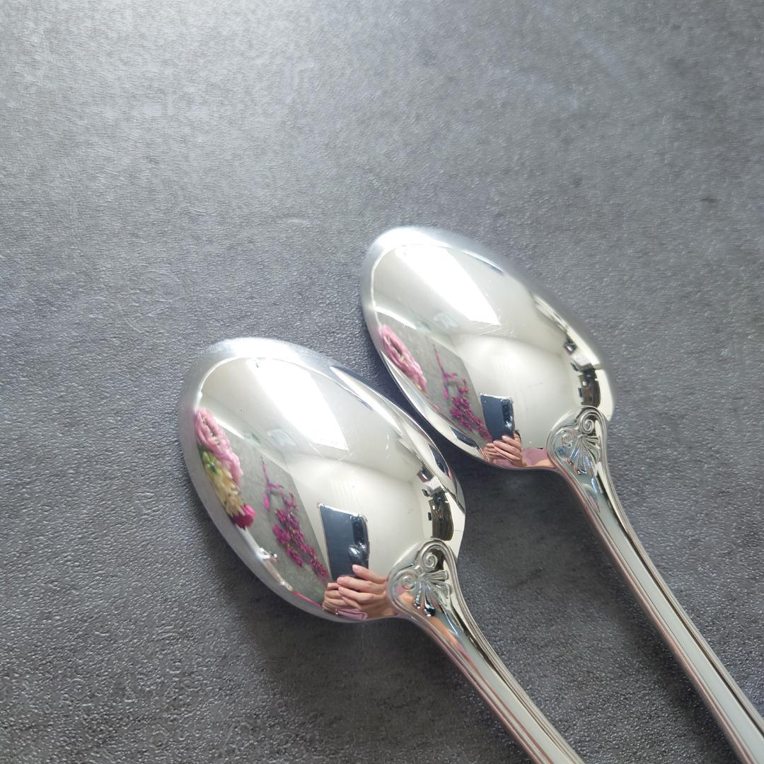 美品 クリストフル マルメゾン ティースプーン 2点