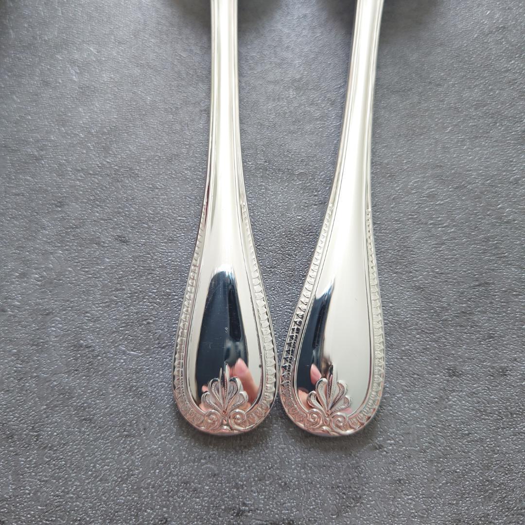 美品 クリストフル マルメゾン ティースプーン 2点