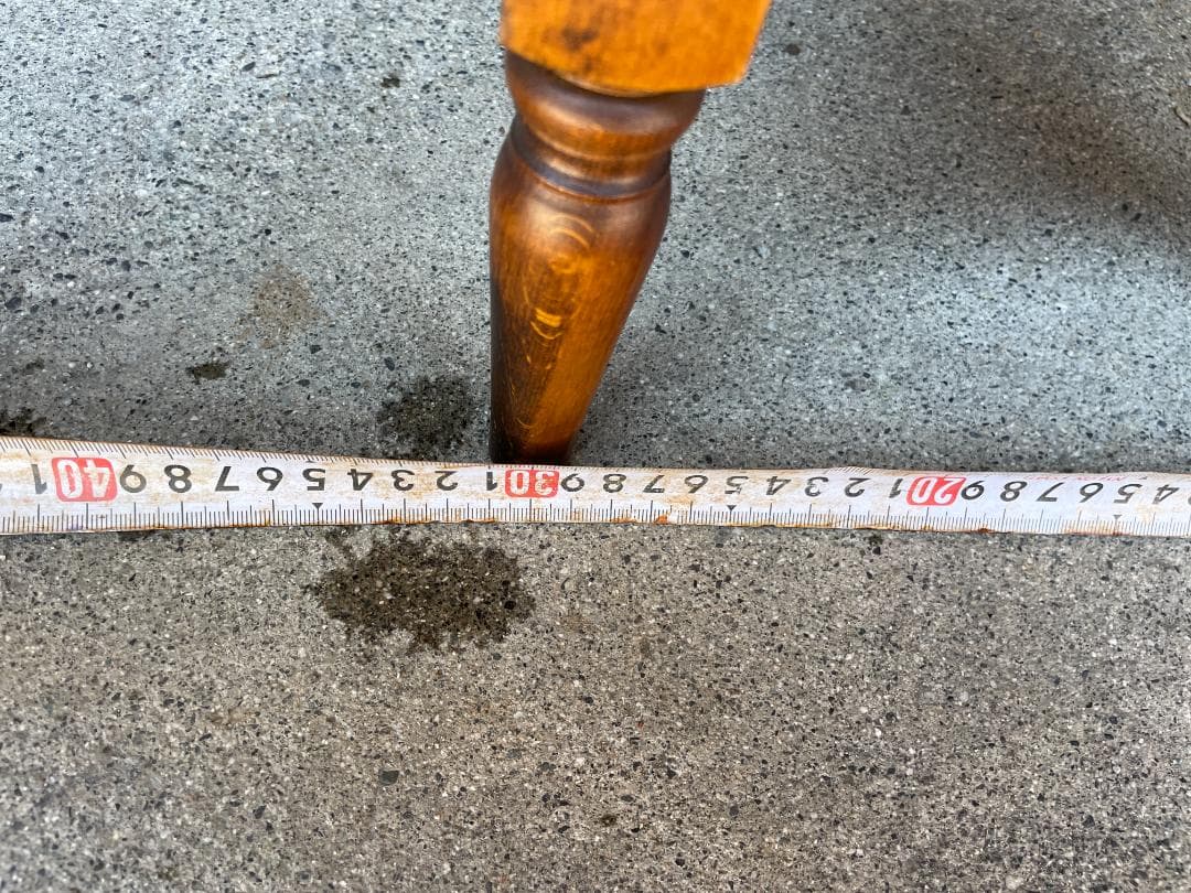 ★ 古家具 昭和 レトロ オールド カリモク コロニアル 花台 飾り台 電話台