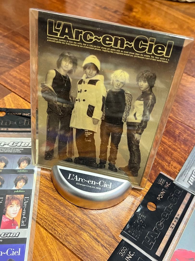 L'Arc-en-Ciel 1998年当時公式グッズセット - メルカリ