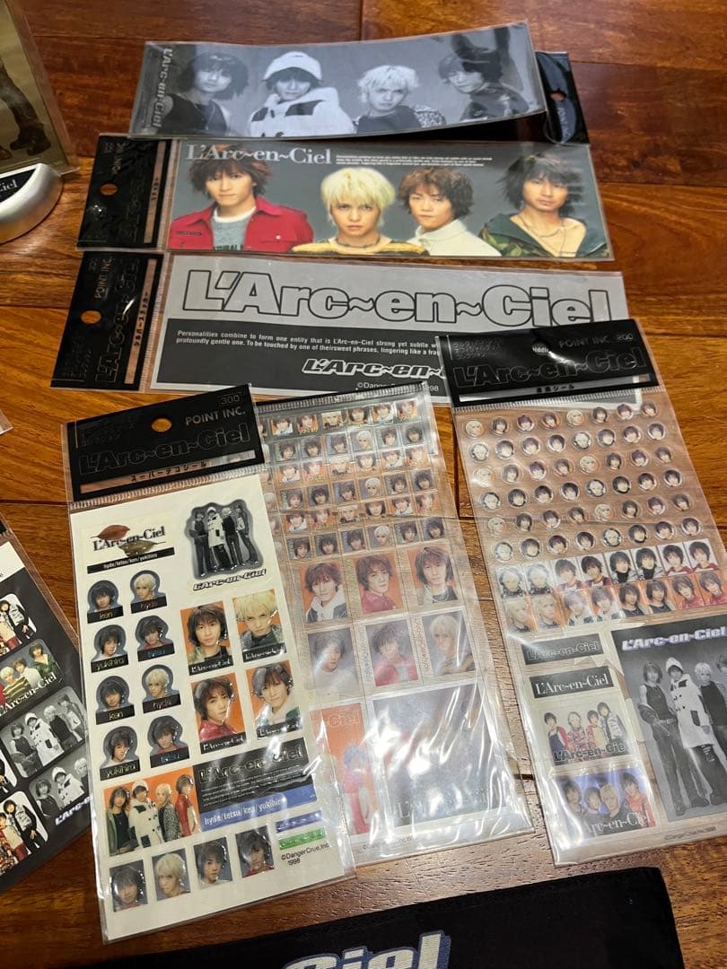 L'Arc-en-Ciel 1998年当時公式グッズセット - メルカリ