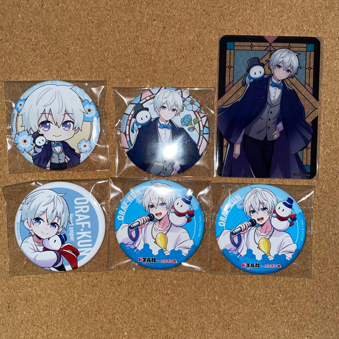 ドズル社 おらふくん 缶バッジ クリアカード - メルカリ