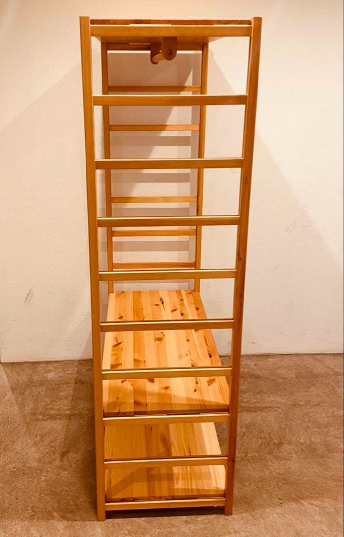 ⭐️美品⭐️廃盤希少⭐️無印良品⭐️パイン材ユニットシェルフ⭐️ワードローブ⭐️カバー付