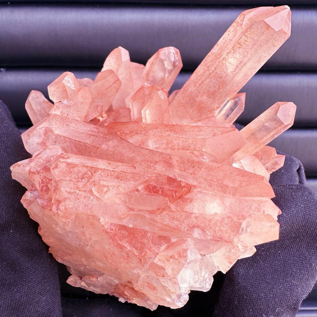爆レア❗️浄化❗️超綺麗♡超強いパワー ピンク ヒマラヤ クラスター天然石A1553