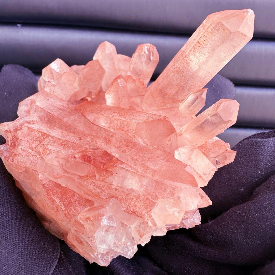 爆レア❗️浄化❗️超綺麗♡超強いパワー ピンク ヒマラヤ クラスター天然石A1553