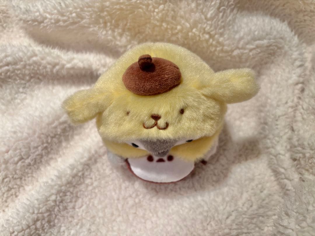 コウペンちゃん×ポムポムプリン デスクトップぬいぐるみ - メルカリ