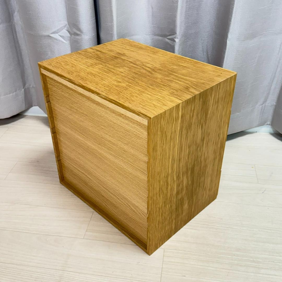 無印良品 スタッキングシェルフ オーク チェスト 2個セット　②