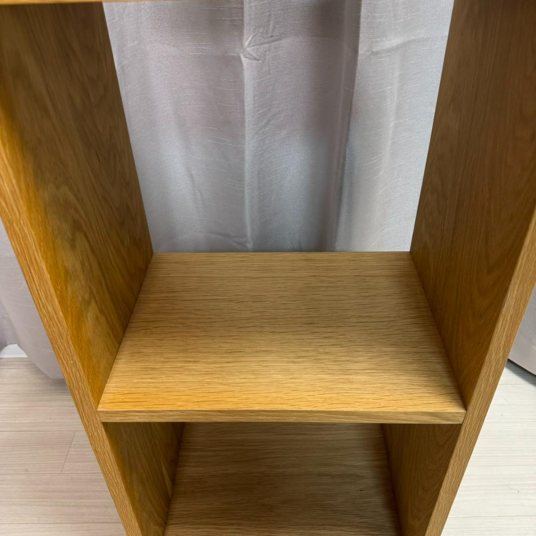 無印良品 スタッキングシェルフ オーク チェスト 2個セット　②
