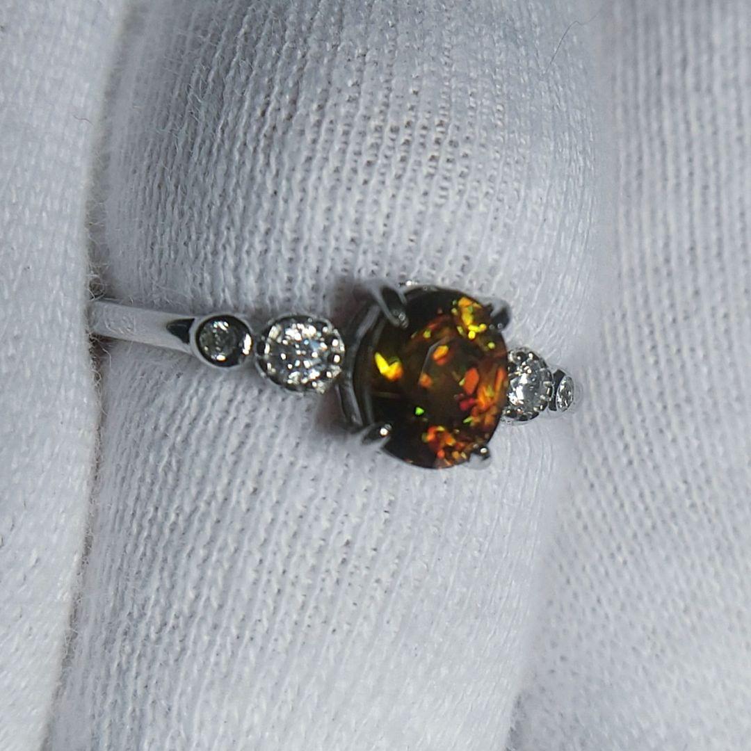 0.89ct スフェーン リング