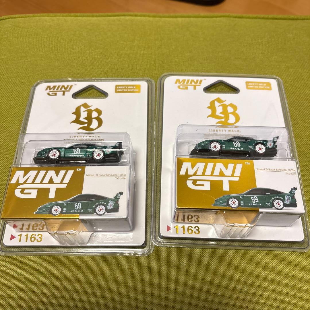 2台 MINI GT 日産 180sx LBWK 東京オートサロン 限定 - メルカリ