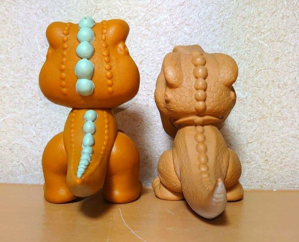 海洋堂 バンダイ GON ゴン ゴンザウルス 田中政志 ソフビ フィギュア