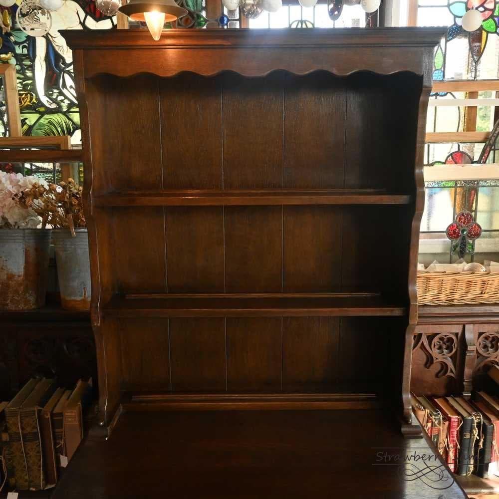 L3710-22 英国アンティーク キッチンキャビットカップボード 食器棚