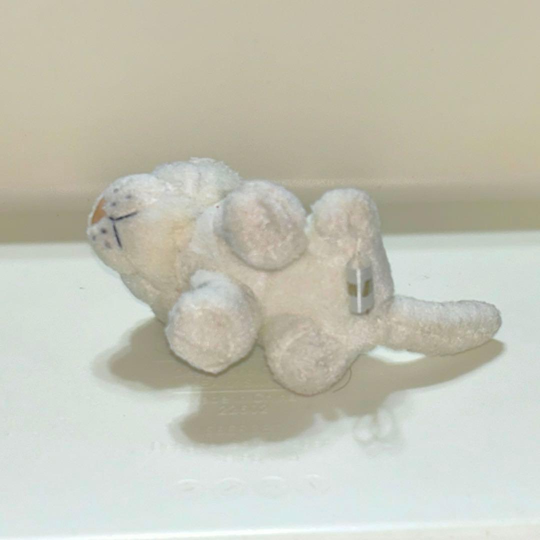 東武動物公園 ホワイトタイガー ぬいぐるみマスコット キーボール