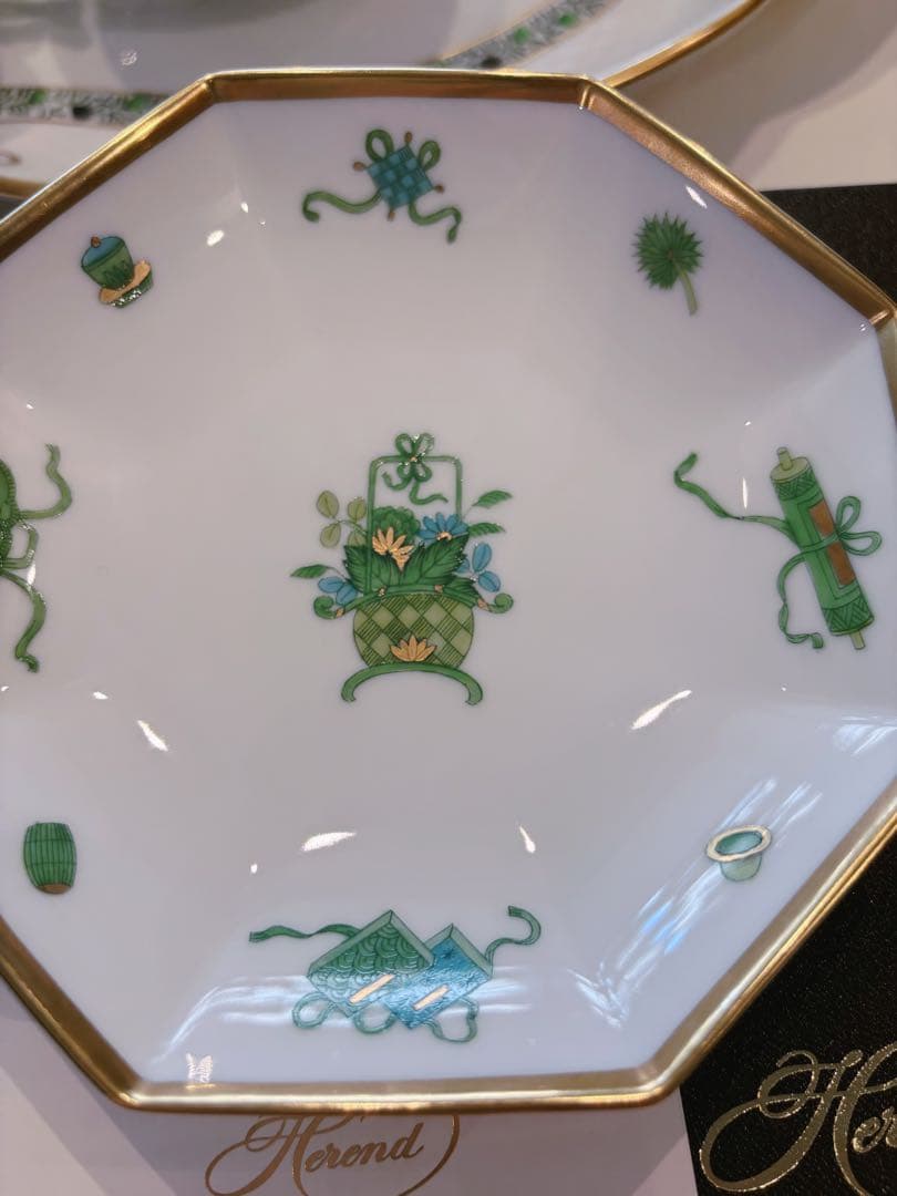 ヘレンド　トプカプ　オクタゴナルボウル　　　Lサイズ